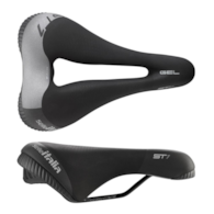 Siodło SELLE ITALIA SPORTOURING ST 1  L3, 261x166mm, Pręty Fec Alloy, Hi-Viz, Żel 477g (NEW).