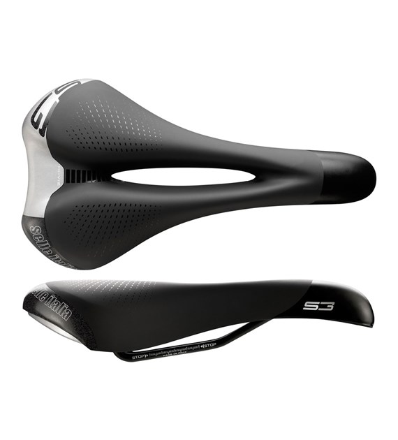 Siodło SELLE ITALIA SPORTOURING S 3 FLOW S (id match S2), Fec Alloy Rail, Soft-Tek, Light Gel, 365g (DWZ)