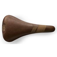 Siodło SELLA ITALIA HERITAGE FLITE BULLITT BROWN L (id match L1), Pręty TI316, Skórzane, Brązowe, 230g (NEW)