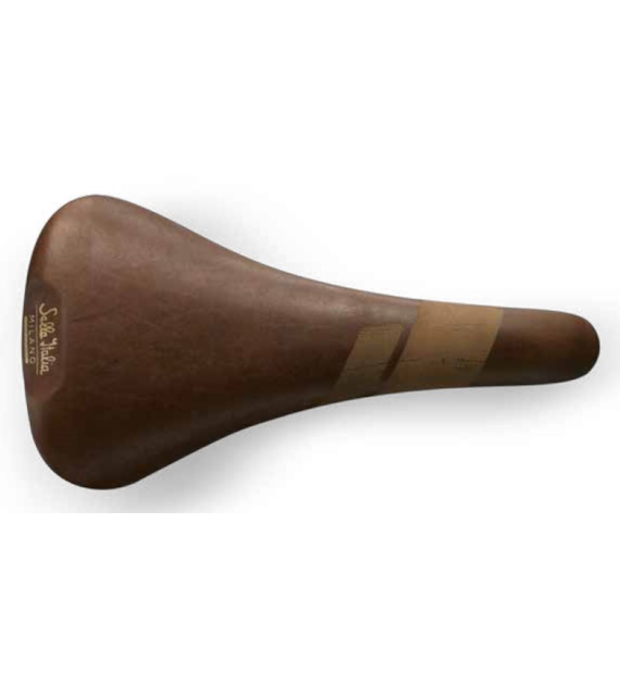 Siodło SELLA ITALIA HERITAGE FLITE BULLITT BROWN L (id match L1), Pręty TI316, Skóra, Waga 230g, Brązowe (NEW)
