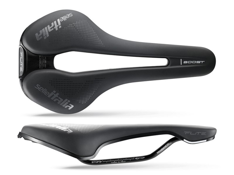 Siodło SELLE ITALIA FLITE BOOST TM SUPERFLOW S (id match S3), Manganese Rail, Soft-Tek, 230g (NEW)