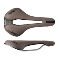 Siodło SELLE ITALIA FLITE BOOST GRAVEL TI316 SUPERFLOW L (id match L3), Pręty TI316, Waga 232g, Brązowe (NEW).