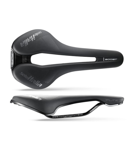 Siodło SELLE ITALIA FLITE BOOST TM SUPERFLOW L (id match L3), Pręty Manganese, Waga 233g (NEW)