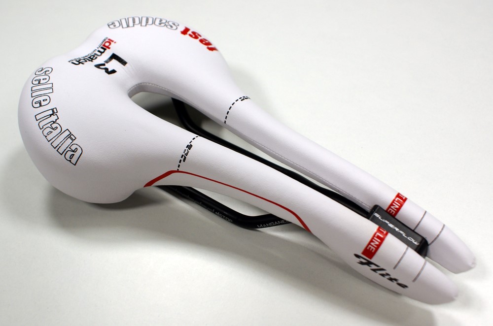 Siodło SELLE ITALIA FLITE SUPERFLOW L TEST (id match L3), Manganese Rail, Testowe (DWZ)