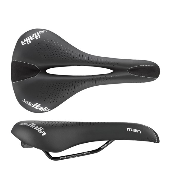 Siodło SELLE ITALIA SPORTOURING MAN GEL ADVAN L2, Pręty Manganowe, Żel (NEW 2026)