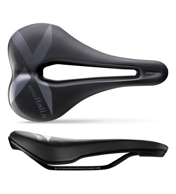 Siodło SELLE ITALIA X-BOW SUPERFLOW L (id match L3), FeC Alloy Rail, 354g (NEW).