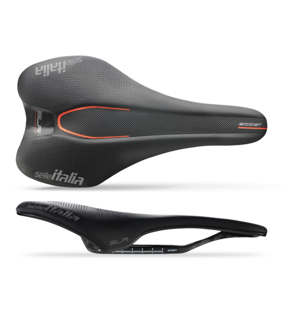 Siodło SELLE ITALIA SLR BOOST KIT CARBONIO S (id match S1), Pręty Carbon, Waga 136g (DWZ) -> SLR CARBON S1 (NEW 2026)