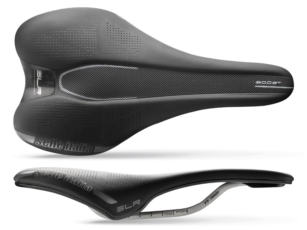 Siodło SELLE ITALIA SLR BOOST TI316 S (id match S1), 173g (NEW).