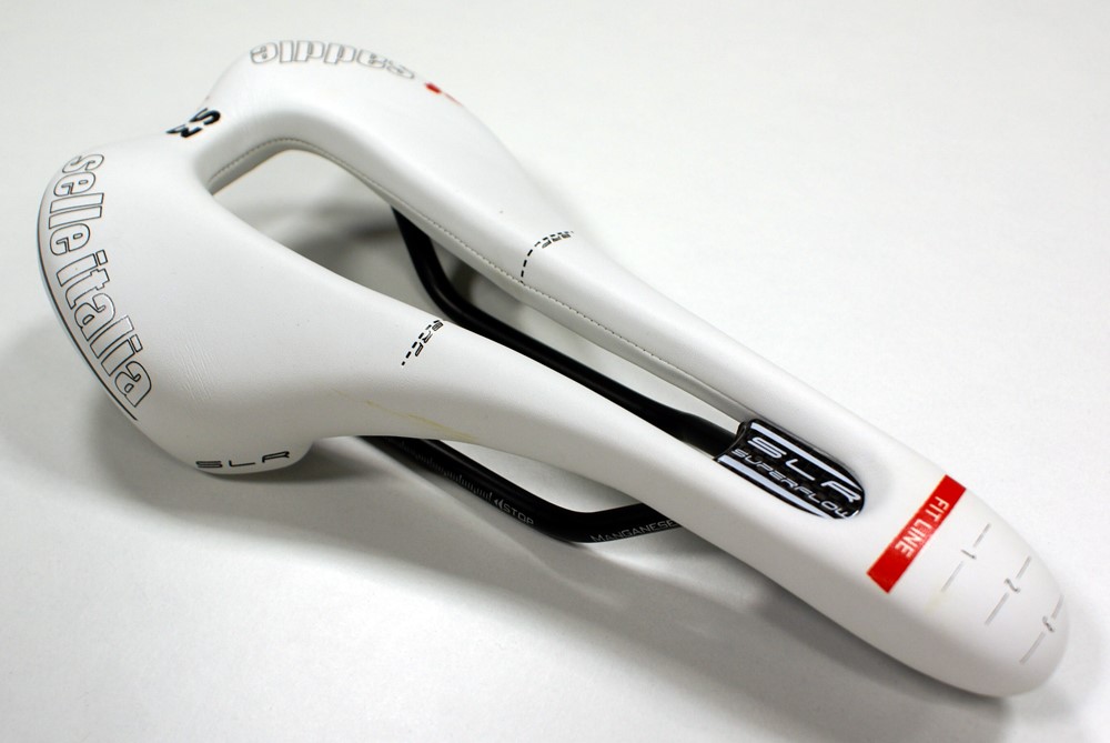 Siodło SELLE ITALIA SLR SUPERFLOW L TEST (id match L3), Manganese Rail, Testowe (DWZ)