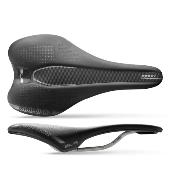 Siodło SELLE ITALIA SLR BOOST TI316 L (id match L1), Pręty TI316, Waga 178g (NEW).