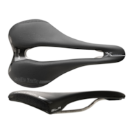 Siodło SELLE ITALIA SLR BOOST X-CROSS TI316 SUPERFLOW S (id match S3), Pręty TI316, Waga 195g, Czarne (NEW).