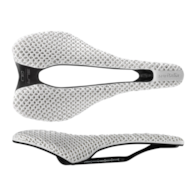 Siodło SELLE ITALIA SLR BOOST 3D WHITE KIT CARBONIO SUPERFLOW S (id match S3), Pręty Carbon, Waga 166g, White Limited Edition (NEW)
