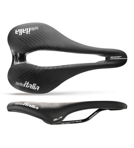 Siodło SELLE ITALIA SLR BOOST LADY TM SUPERFLOW L (id match L3), Pręty Manganese, Waga 207g (NEW).