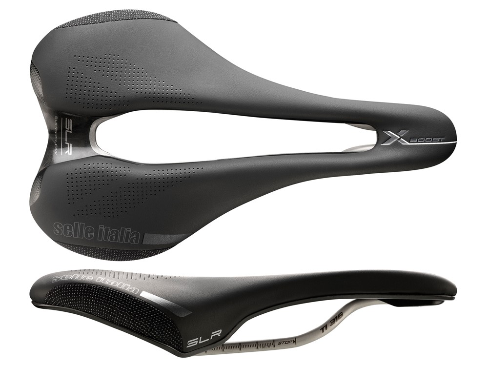 Siodło SELLE ITALIA SLR BOOST X-CROSS TI316 SUPERFLOW L (id match L3), TI 316 Rail, Fibra-Tek, 200g (NEW)