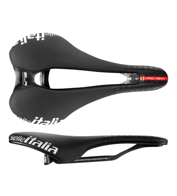 Siodło SELLE ITALIA SLR BOOST PRO TEAM 6.1 KIT CARBONIO SUPERFLOW L (id match L3), Pręty Carbon, Waga 138g (DWZ) -> SLR RACING REPLICA L3 (NEW 2026)