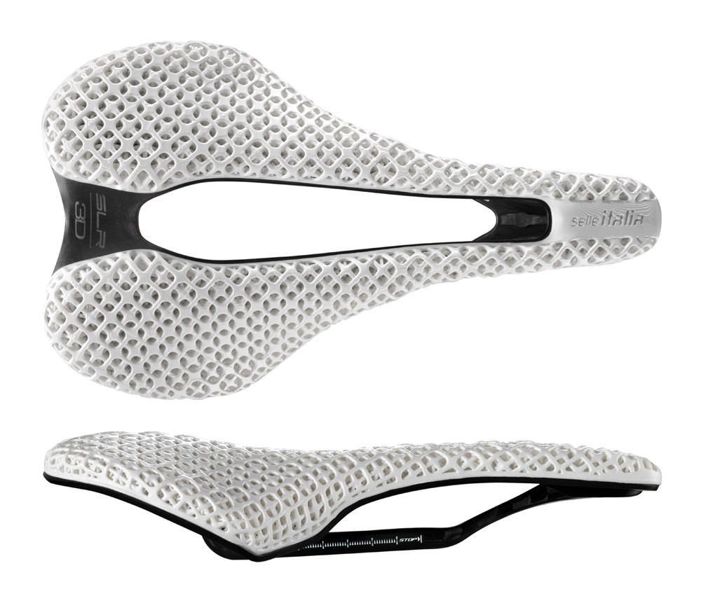 Siodło SELLE ITALIA SLR BOOST 3D WHITE KIT CARBONIO SUPERFLOW L (id match L3) , White Limited Edition, 171g (NEW)