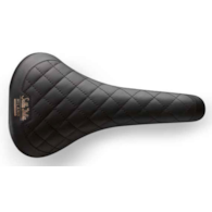 Siodło SELLA ITALIA HERITAGE TURBO BONNIE BLACK L (id match L1), Pręty Steel, Skóra, Waga 367g, Czarne (NEW)