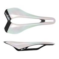 Siodło SELLE ITALIA SLR CARBON SE OPAL WHITE S (id match S3), Pręty Carbon, Waga 122g, Edycja Limitowana (NEW)