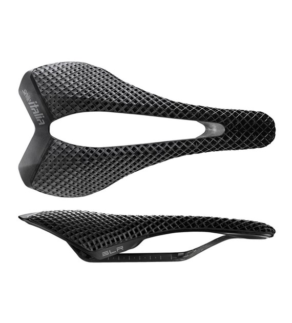 Siodło SELLE ITALIA SLR 3D CARBON S3, Pręty Carbon, Waga 137g (NEW 2026)