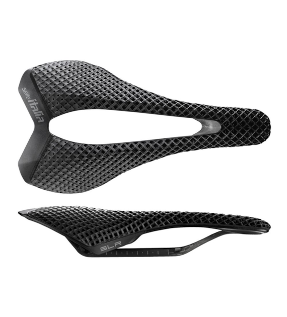 Siodło SELLE ITALIA SLR 3D CARBON S3, Pręty Carbon, Waga 137g (NEW 2026)