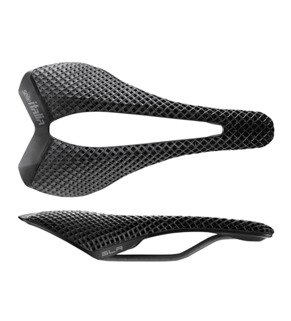 Siodło SELLE ITALIA SLR 3D ELITE S3, Pręty High Strength Steel, Waga 172g (NEW 2026)