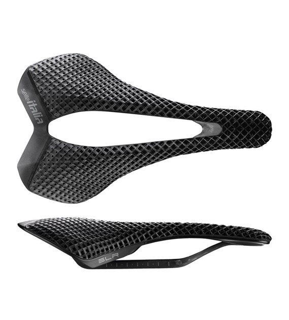 Siodło SELLE ITALIA SLR 3D CARBON L3, Pręty Carbon, Waga 143g (NEW 2026)