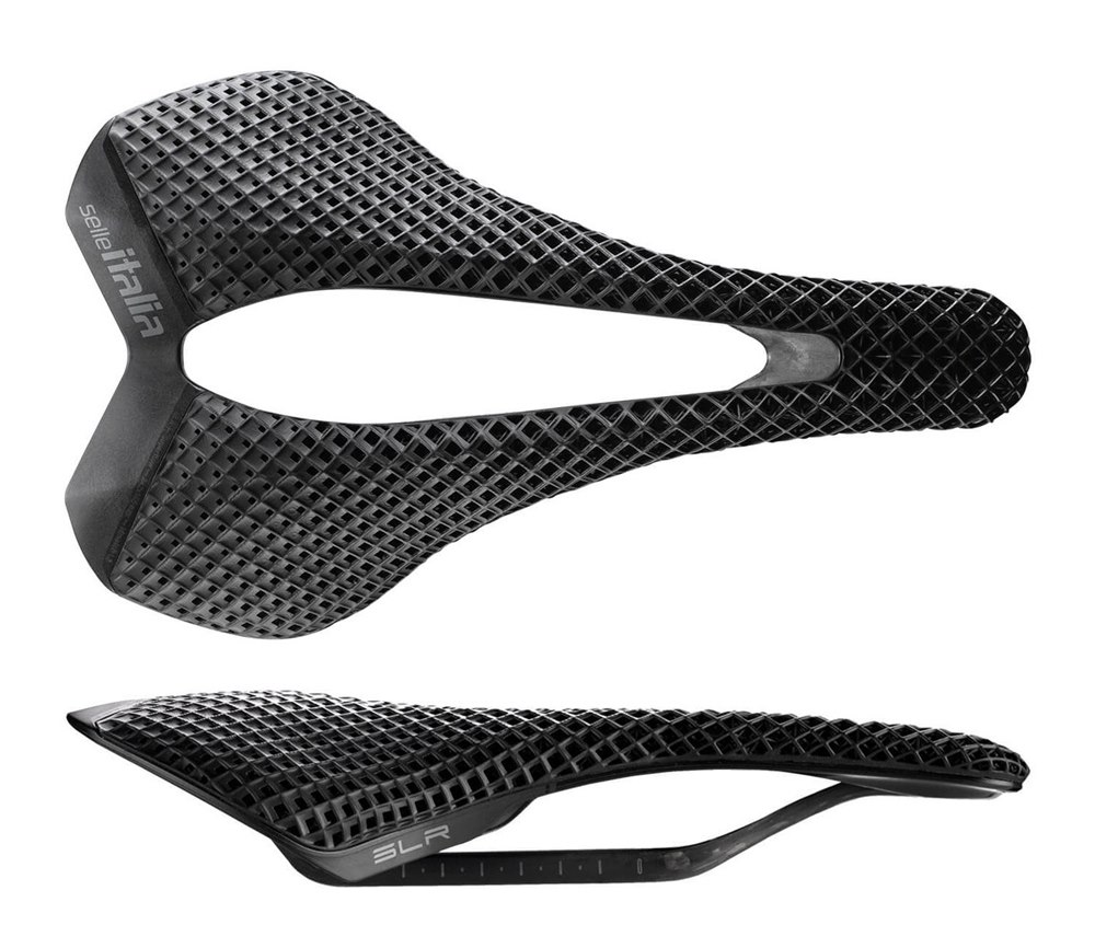 Siodło SELLE ITALIA SLR 3D CARBON L3, Pręty Carbon, Waga 143g (NEW 2026)