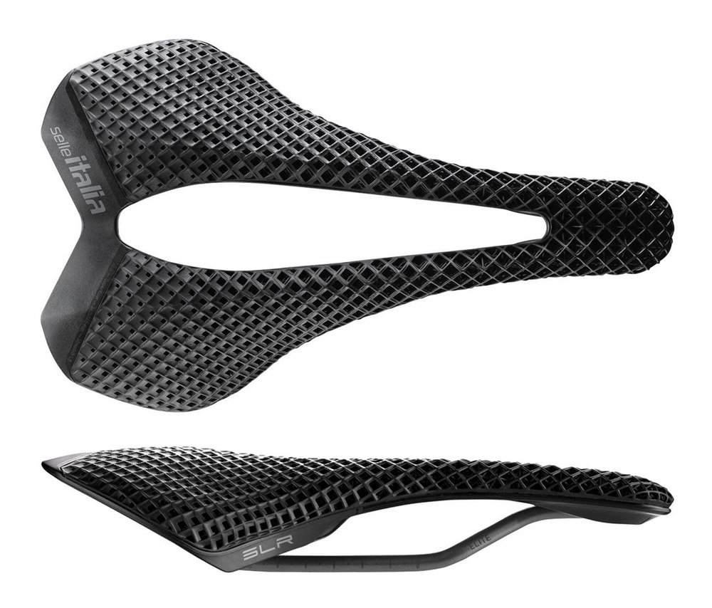 Siodło SELLE ITALIA SLR 3D ELITE L3, Pręty High Strenght Steel, Waga 178g (NEW 2026)