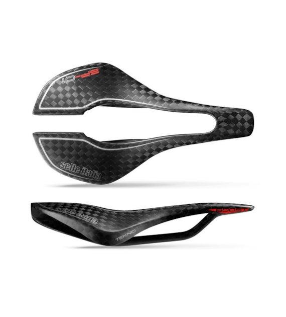 Siodło SELLE ITALIA SP-01 BOOST TEKNO SUPERFLOW L (id match L3), Full Carbon, Waga 120g (NEW).