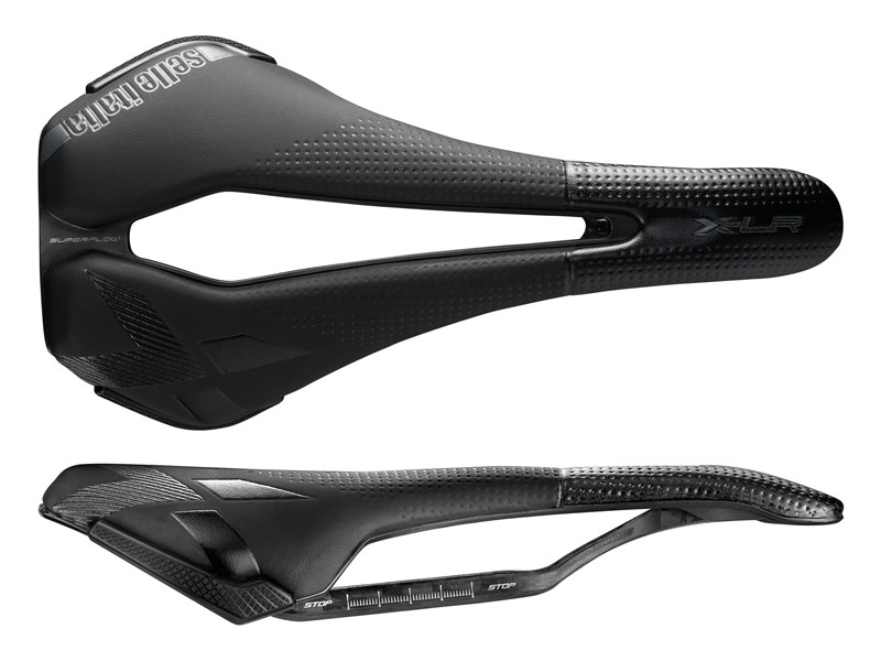 Siodło SELLE ITALIA X-LR KIT CARBONIO SUPERFLOW S (id match S3), Carbon/keramic Rail, Fibra-tek, 130g (NEW)