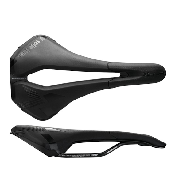 Siodło SELLE ITALIA X-LR TM AIR CROSS SUPERFLOW S (id match S3), Pręty Manganese, Waga 215g (NEW).