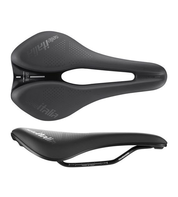 Siodło SELLE ITALIA NOVUS BOOST EVO GRAVEL TM SUPERFLOW L (id match L3), 242g, Czarne (NEW)