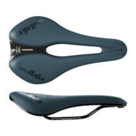 Siodło SELLE ITALIA NOVUS BOOST EVO GRAVEL TM SUPERFLOW L (id match L3), Pręty Manganese, Waga 242g, Niebieskie (NEW)