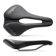 Siodło SELLE ITALIA SPORTOURING MAX NOVUS EVO BOOST GEL TI316 SUPERFLOW, 245x160mm, Pręty TI316, Żel, Waga 228g (NEW)