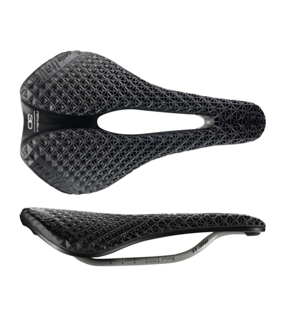 Siodło SELLE ITALIA NOVUS BOOST EVO 3D TI316 SUPERFLOW L (id match L3), Pręty TI316, Waga 246g (NEW)