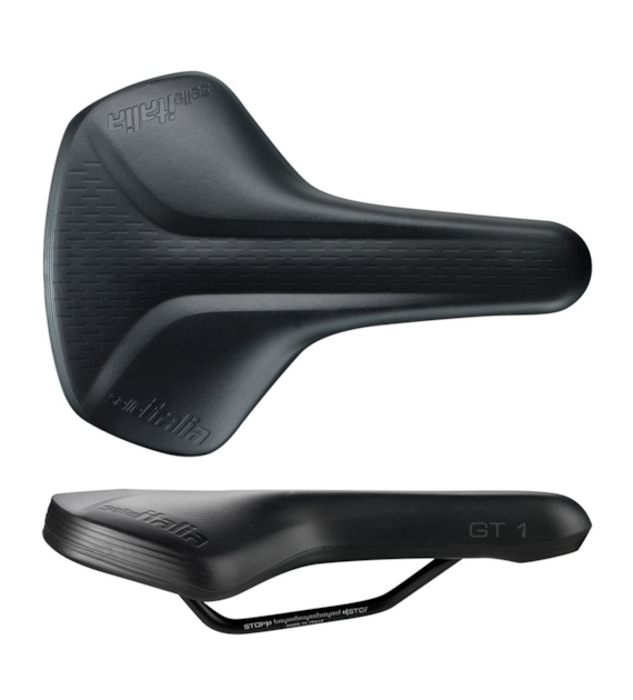 Siodło SELLE ITALIA SPORTOURING GT-1 FLOW L2, 250x180mm, Pręty FeC Alloy, Pianka EVA, Waga 294g (NEW)