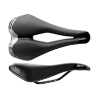 Siodło SELLE ITALIA SPORTOURING S 5 SUPERFLOW L3, 255x160mm, Pręty Fec Alloy, Hi-Viz, Żel, 368g (NEW).