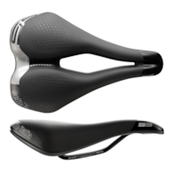 Siodło SELLE ITALIA SPORTOURING MAX S 5 SUPERFLOW L3, 255x180mm, Pręty Fec Alloy, Hi-Viz, Żel, 385g (NEW).