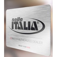 Naklejka na szybę SELLE ITALIA ID MATCH AUTHORIZED DEALER
