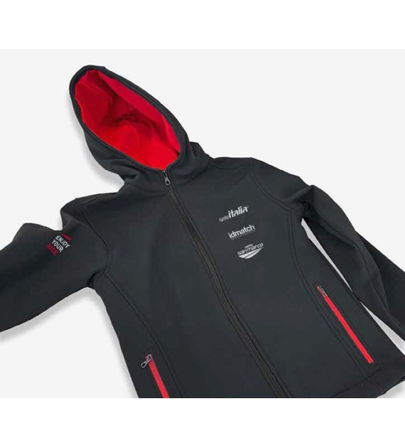 Kurtka softshell SELLE ITALIA Black Jacket - L (NEW)