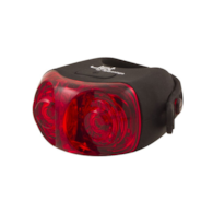 Lampka tylna SPANNINGA JET XB 20 lumenów usb czarna (DWZ)
