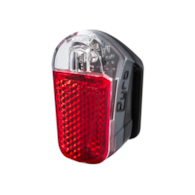 Lampka tylna SPANNINGA PYRO FLASH XB 20 lumenów + baterie czarna (DWZ)