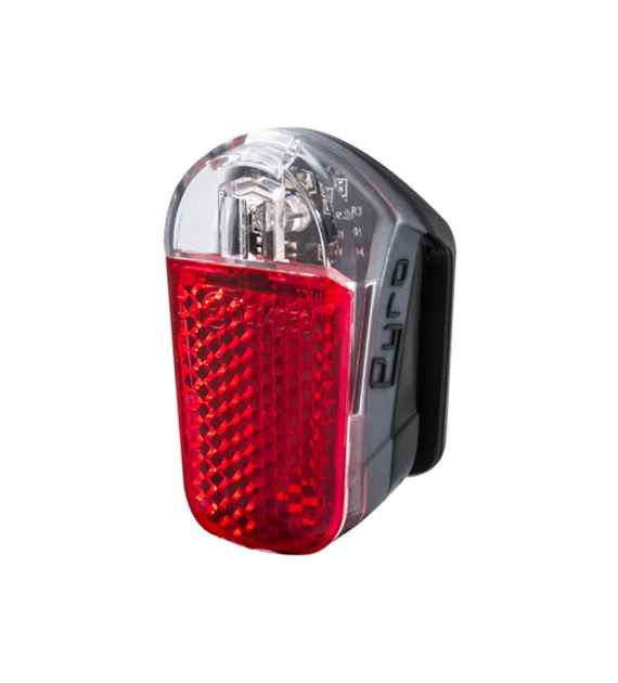 Lampka tylna SPANNINGA PYRO FLASH XB 20 lumenów + baterie czarna (DWZ)