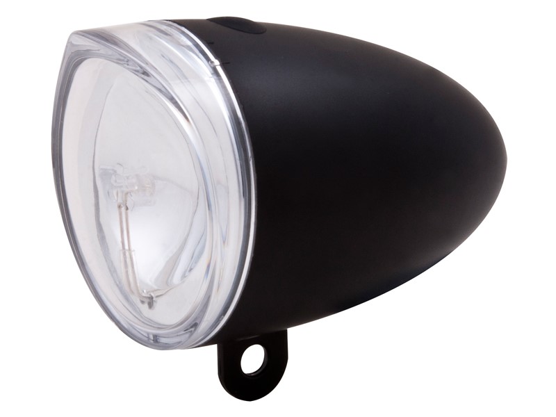 Lampka przednia SPANNINGA TRENDO XB 10luxów/50 lumenów + bateria czarna (NEW)
