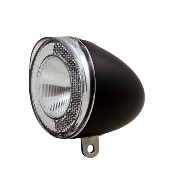Lampka przednia SPANNINGA SWINGO XDO 20 luxów pod dynamo czarna (NEW)