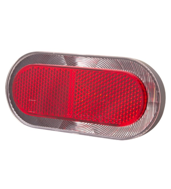 Lampka tylna na bagażnik SPANNINGA ELIPS XDS 80mm pod dynamo (DWZ)