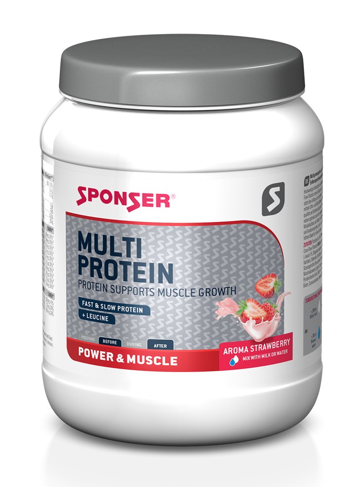 Odżywka SPONSER MULTI PROTEIN CFF Truskawka puszka 425g (NEW)