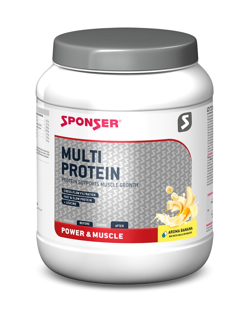 Odżywka SPONSER MULTI PROTEIN CFF Banan puszka 850g (NEW)