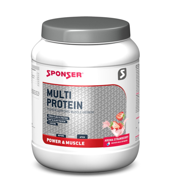 Odżywka SPONSER MULTI PROTEIN CFF Truskawka puszka 850g (NEW)