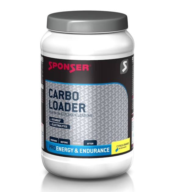 Napój SPONSER CARBO LOADER cytrynowo-pomarańczowy pudełko 15 szt x 75g (NEW)